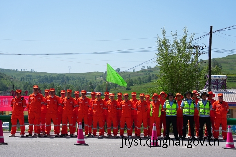 省厅全力护航第二十四届环青赛第二赛段